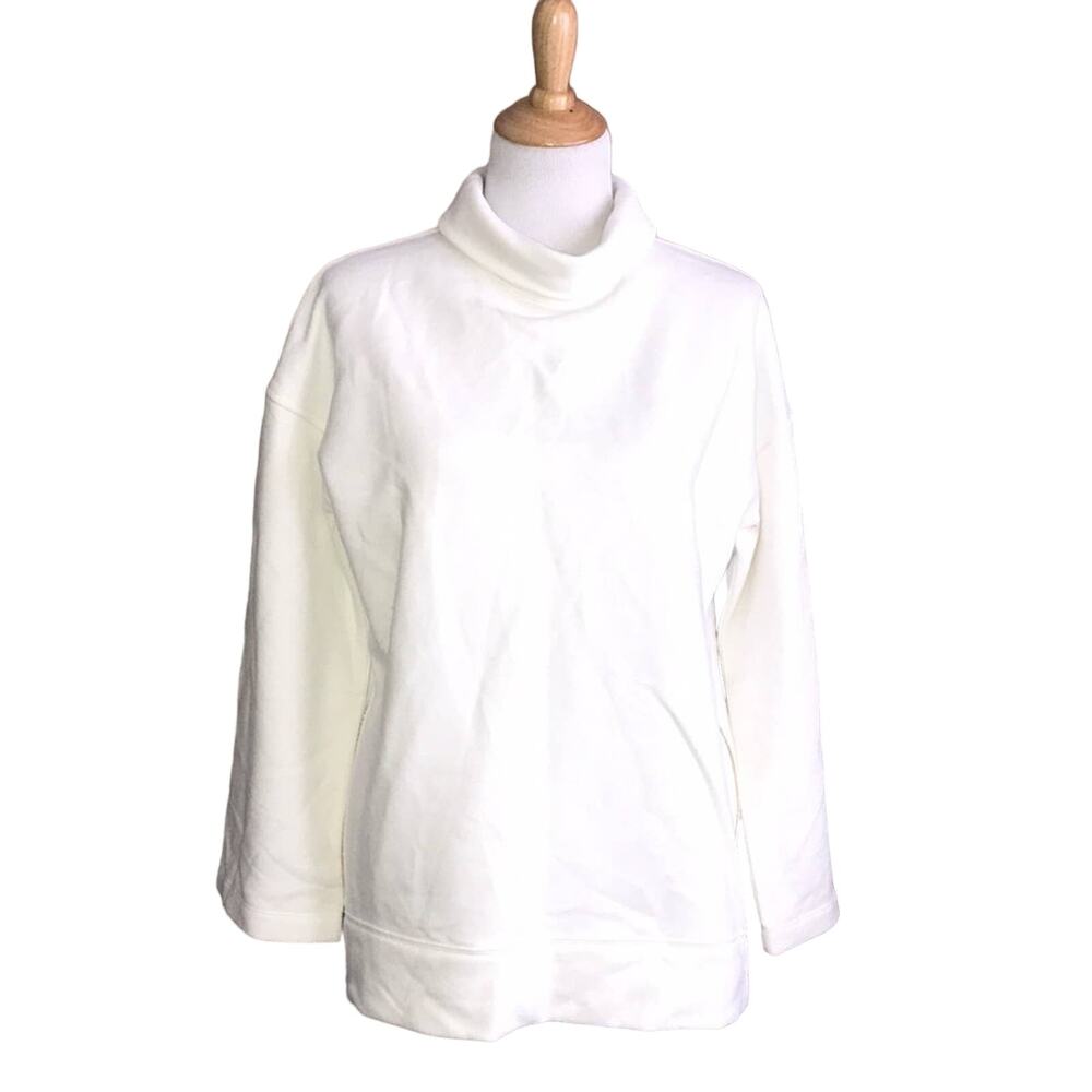 Joy Lab White Soft Cozy Pullover Top Small